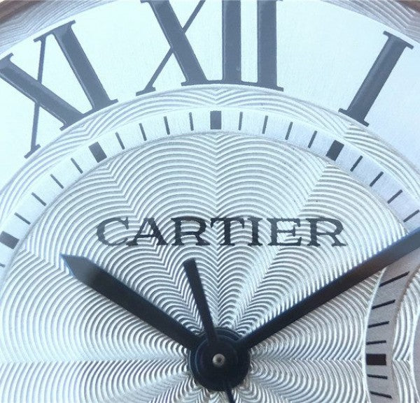 Replica Cartier Ballon Bleu 36mm RG White Textured Dial RG Bracelet