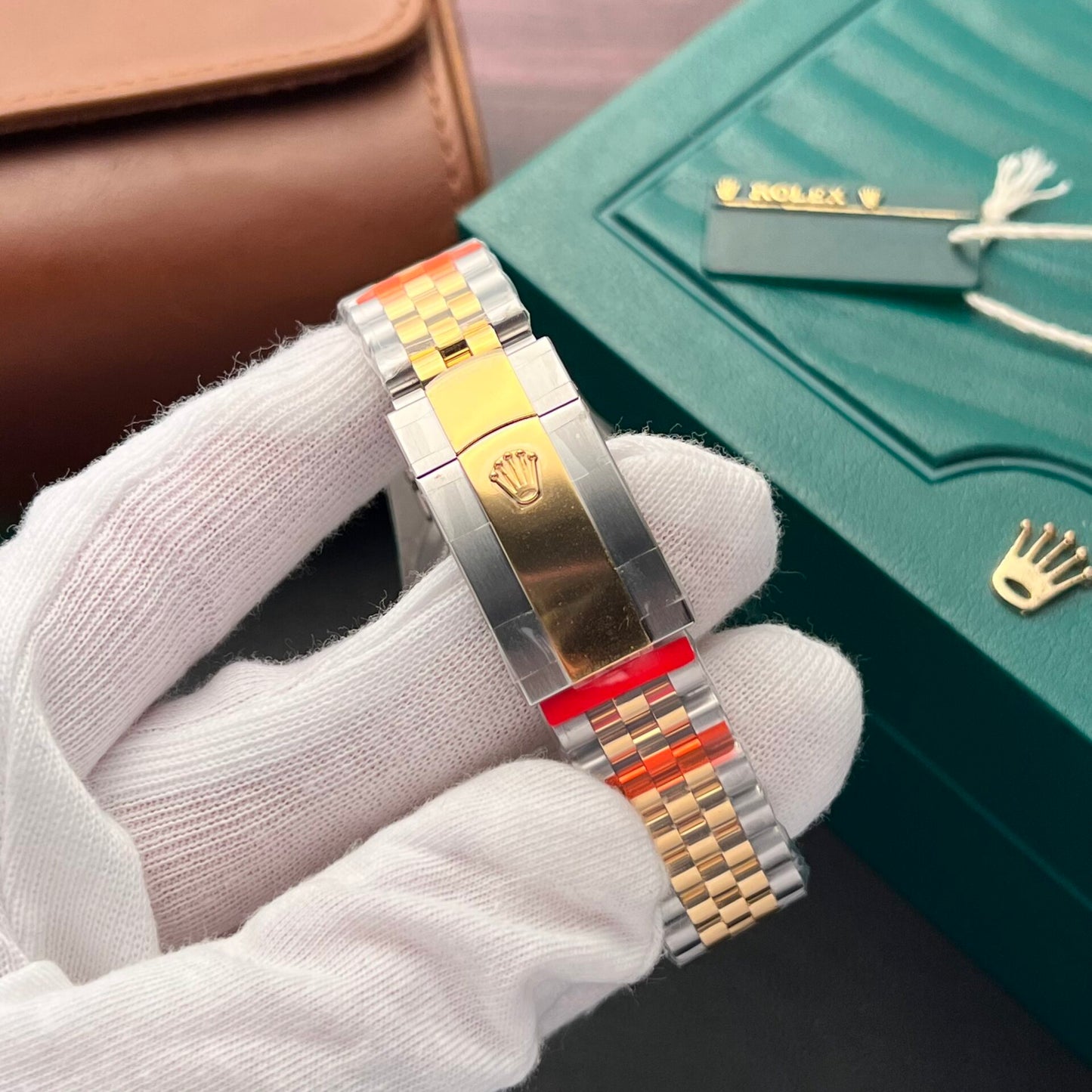 Rolex Rep 11 Watch DateJust MOP Moissanite Diamond Bezel EW 36mm
