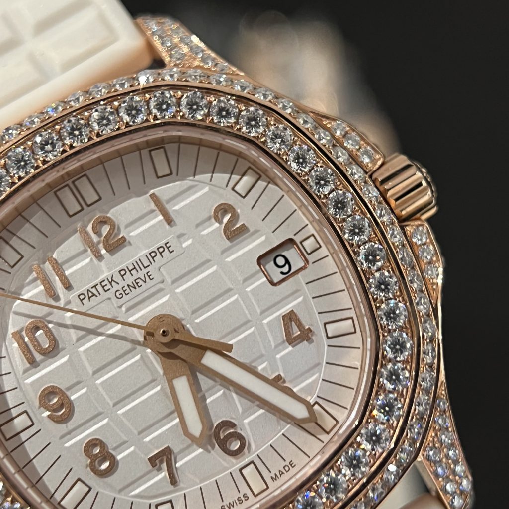 Patek Philippe 5067 Best Replica Watch Gold Wrapped + Moissanite Diamonds Custom 35.5mm