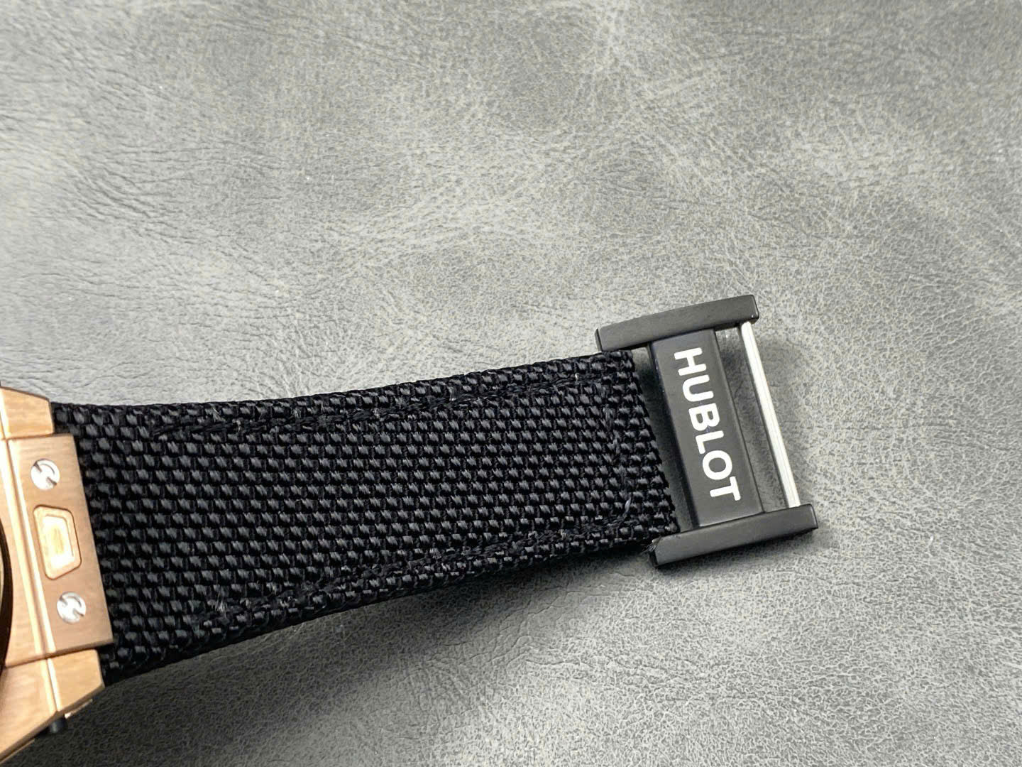 Hublot Big Bang Tourbillon Skeleton Dial Best Replica Watches Fabric Strap 45mm