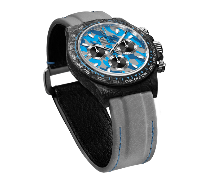 ROLEX Diw Daytona military blue 40mm oyster black(1:1 replica)