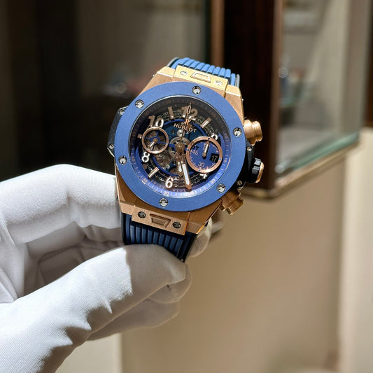 Hublot Replica 1:1 Watch Big Bang Unico Demi King Gold Factory BBF 44mm