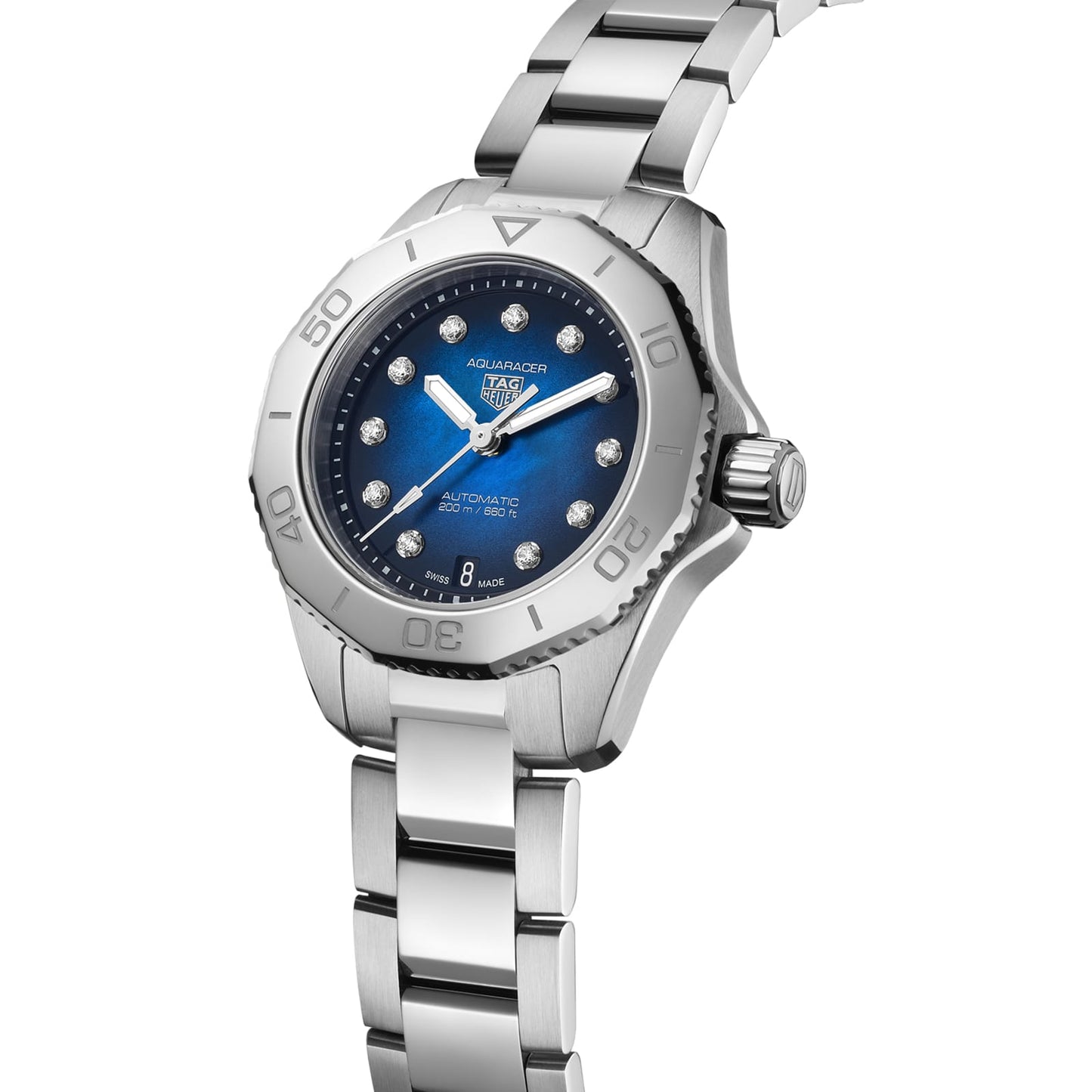 TAG Heuer Replica Watch Aquaracer Professional 200 Date Automatic 30 mm Steel(1:1 replica)