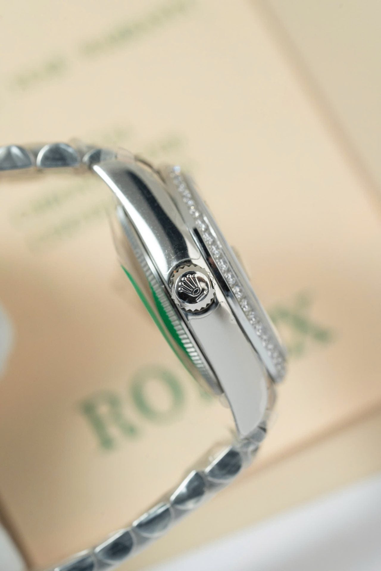 Rolex DateJust Lady Clone Watch Gray Dial Jubilee Strap 31mm