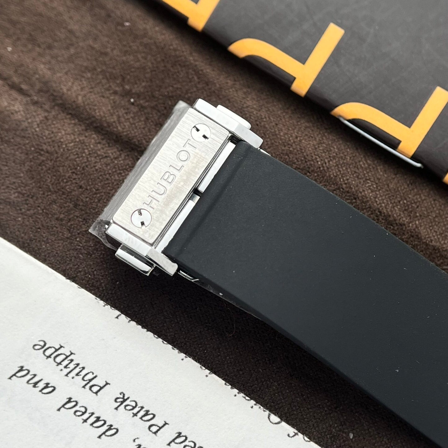 Hublot Replica 1:1 Watch Orlinski Titanium Black HB Factory 40mm
