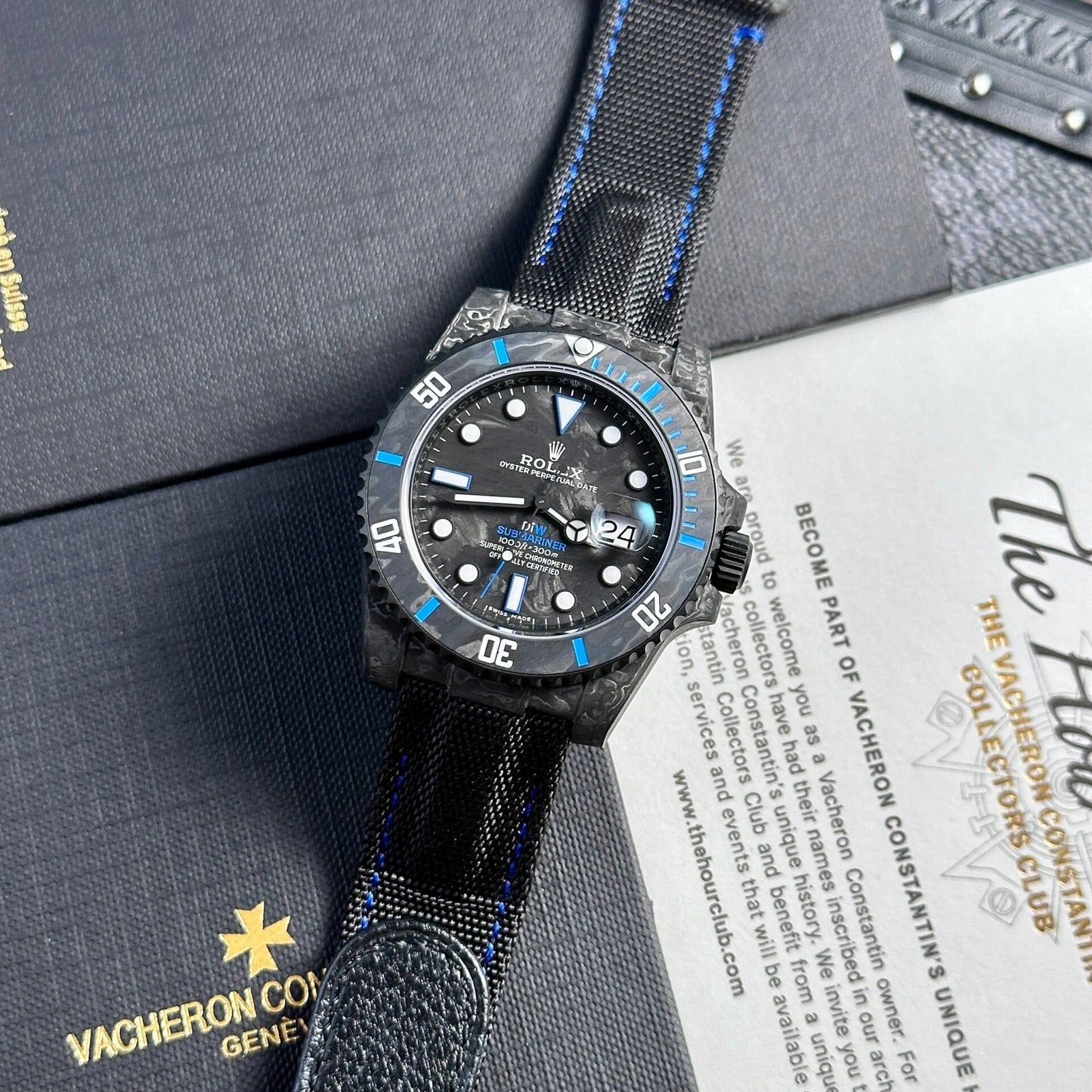 Rolex Best Replica Watch Submariner Diw Carbon Black 40mm