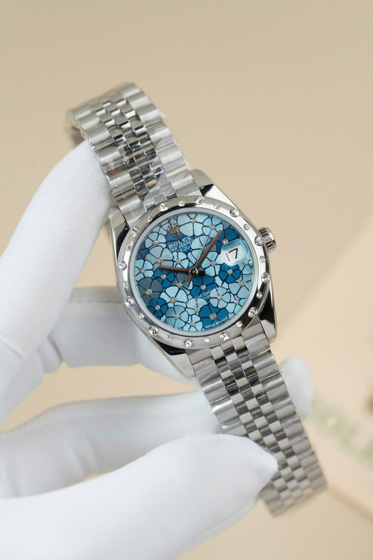 Rolex Replica Watches DateJust Lady 278344 Flower Dial 31mm