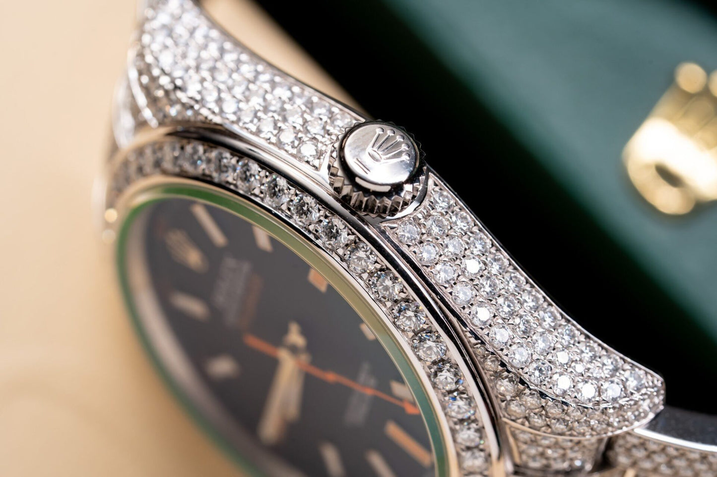 Rolex Best Replica Watch With Moissanite Diamond Hong Kong 41mm