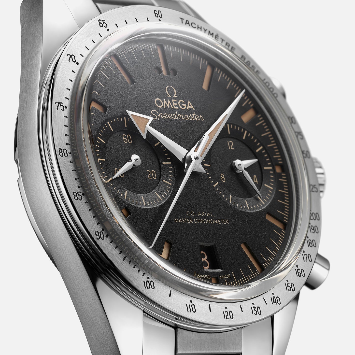 Speedmaster '57 Co-Axial Master Chronometer 40.5mm Black Dial On Bracelet(1:1 replica)