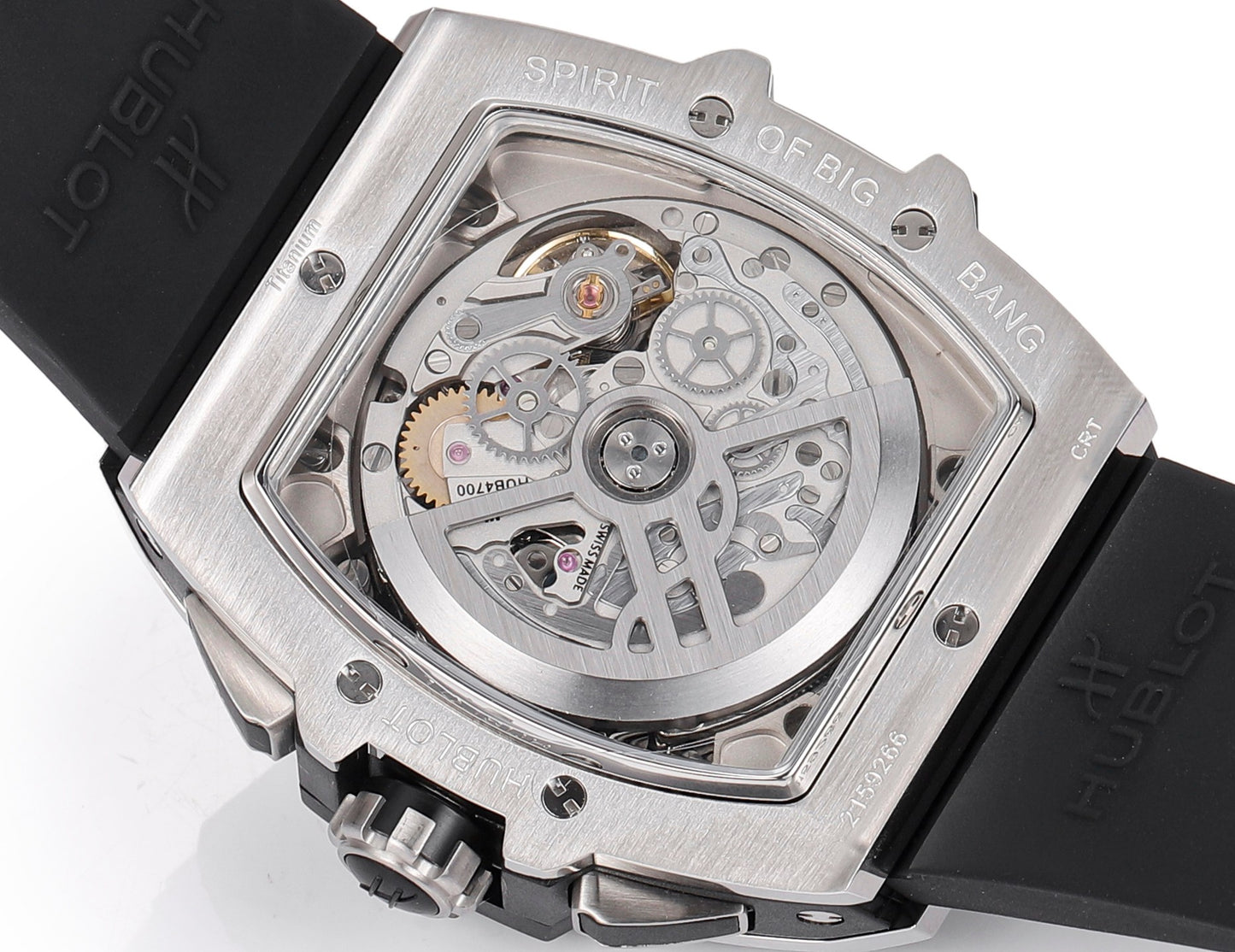 Hublot Spirit of Big Bang Textured Rubber Strap(1:1 replica)