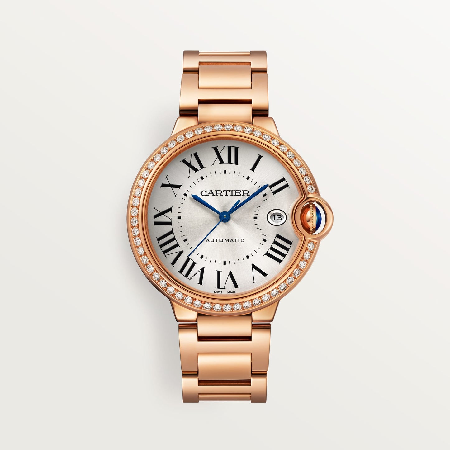 Ballon Bleu de fake cartier watch 40 mm Manufacture mechanical movement with automatic winding(1:1 replica)