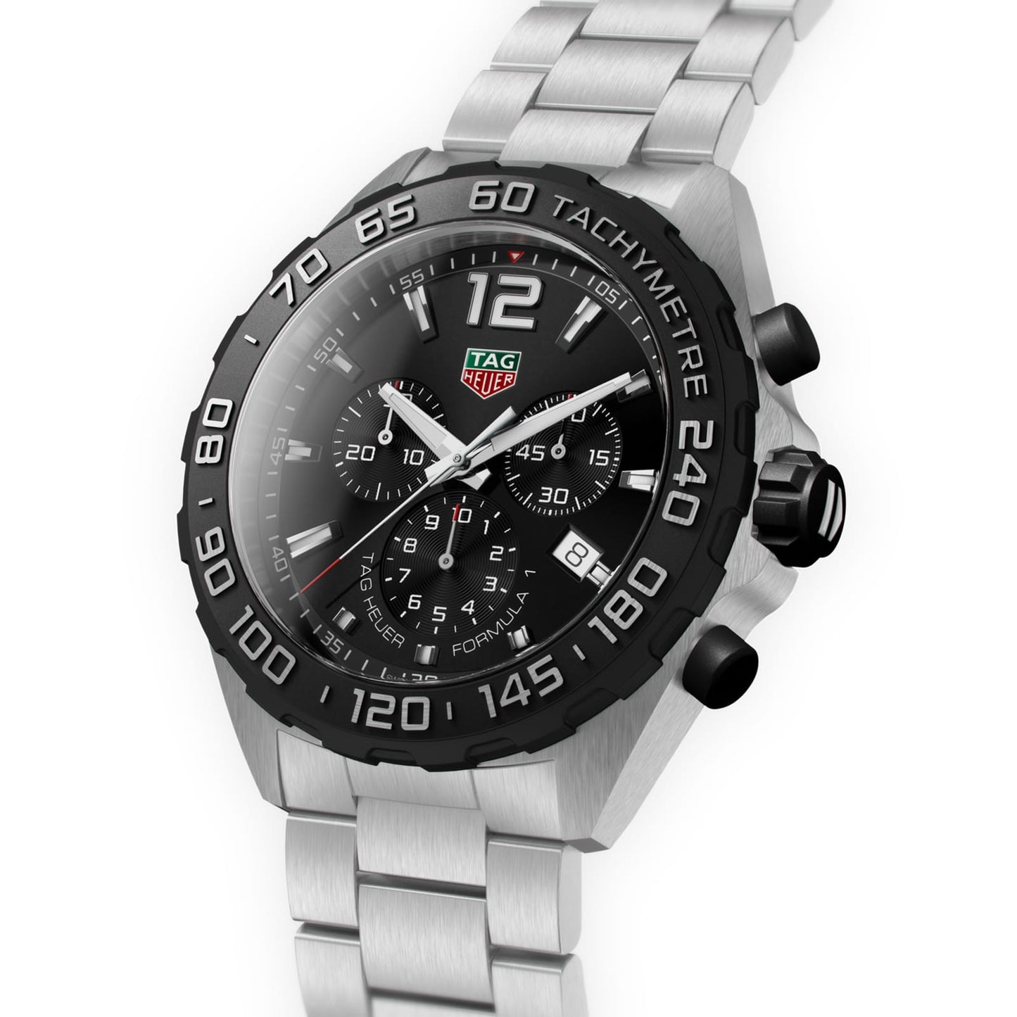 TAG Heuer Replica Watch Formula 1 Chronograph Quartz 43 mm Steel(1:1 replica)
