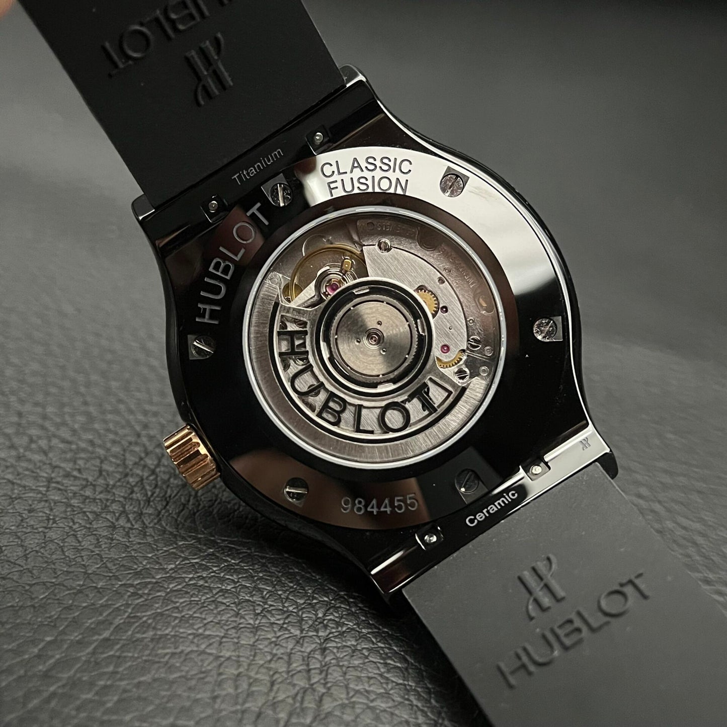 Hublot Replica 1:1 Watch Classic Fusion Ceramic Demi Gold JJZ 42mm