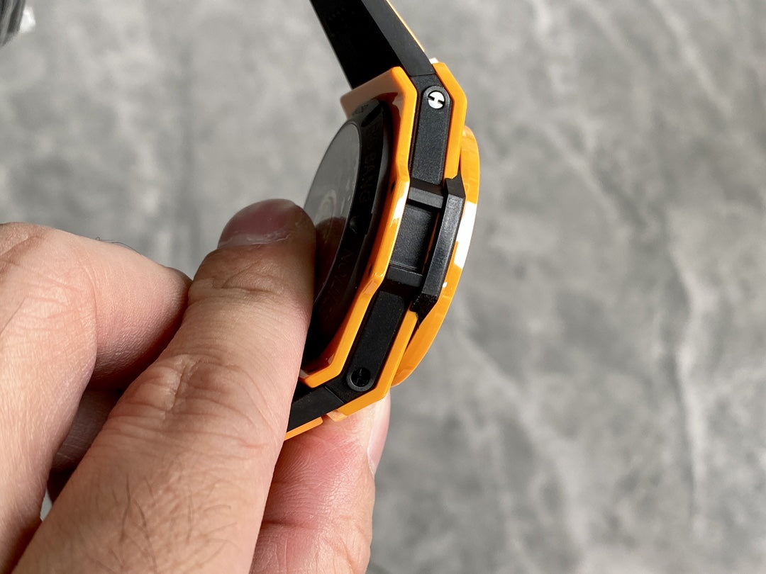 Hubot Big Bang Unico Orange Ceramic Best Replica Watch BBF Factory 42mm
