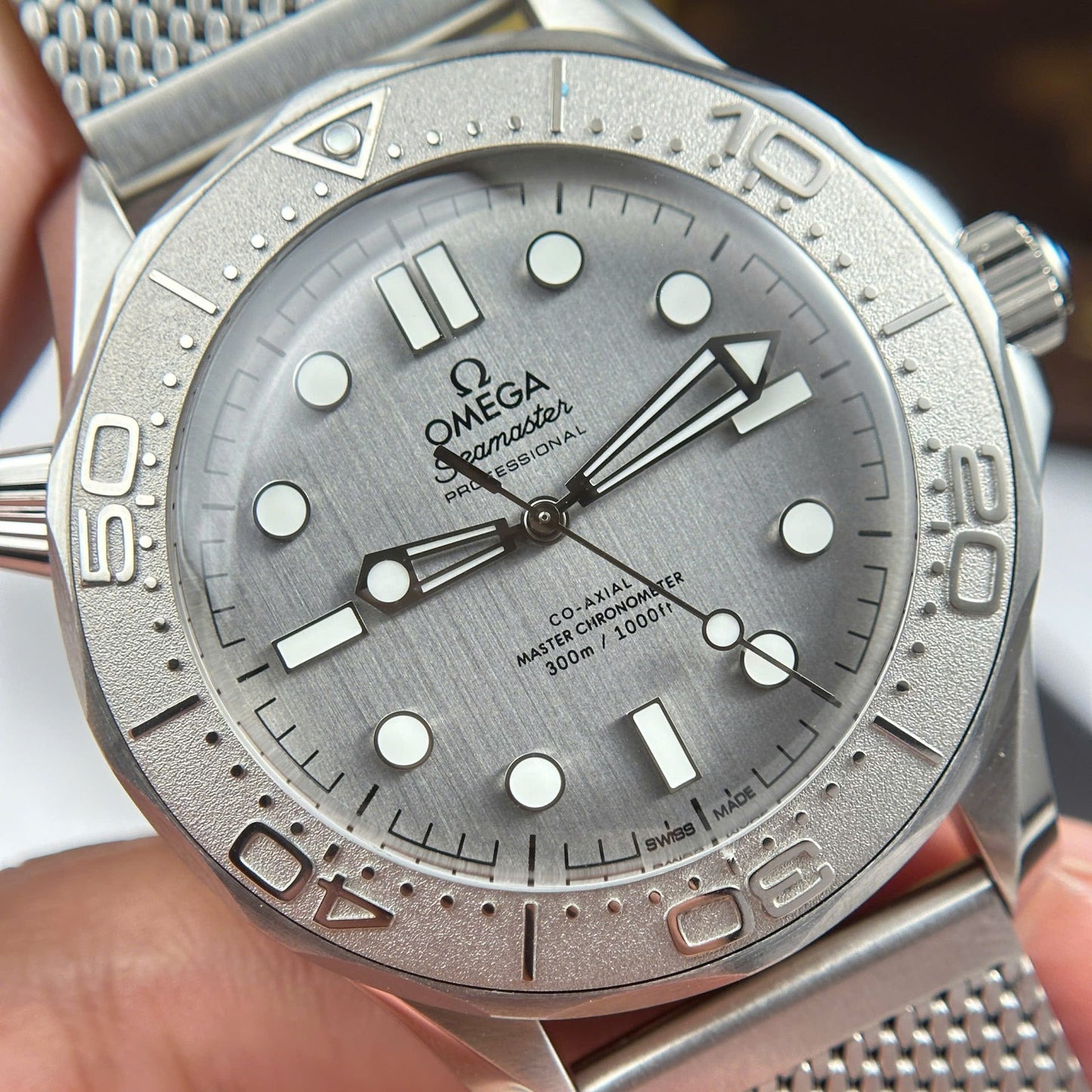 Omega Seamaster Diver 300m Replica Watch Gray Dial VS Factory 42mm
