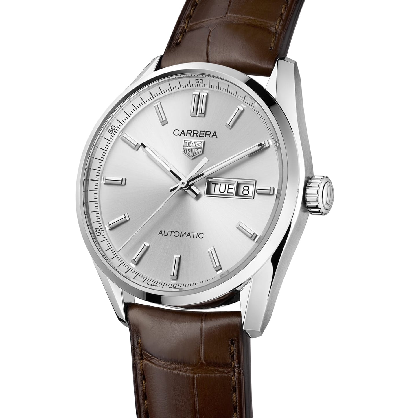 TAG Heuer Replica Watch Carrera Day-Date Automatic 41 mm Steel(1:1 replica)