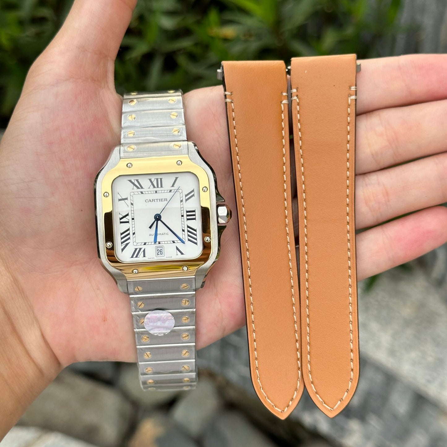 Cartier Santos De Cartier W2SA0009 Replica Watch BV Factory 39.8mm