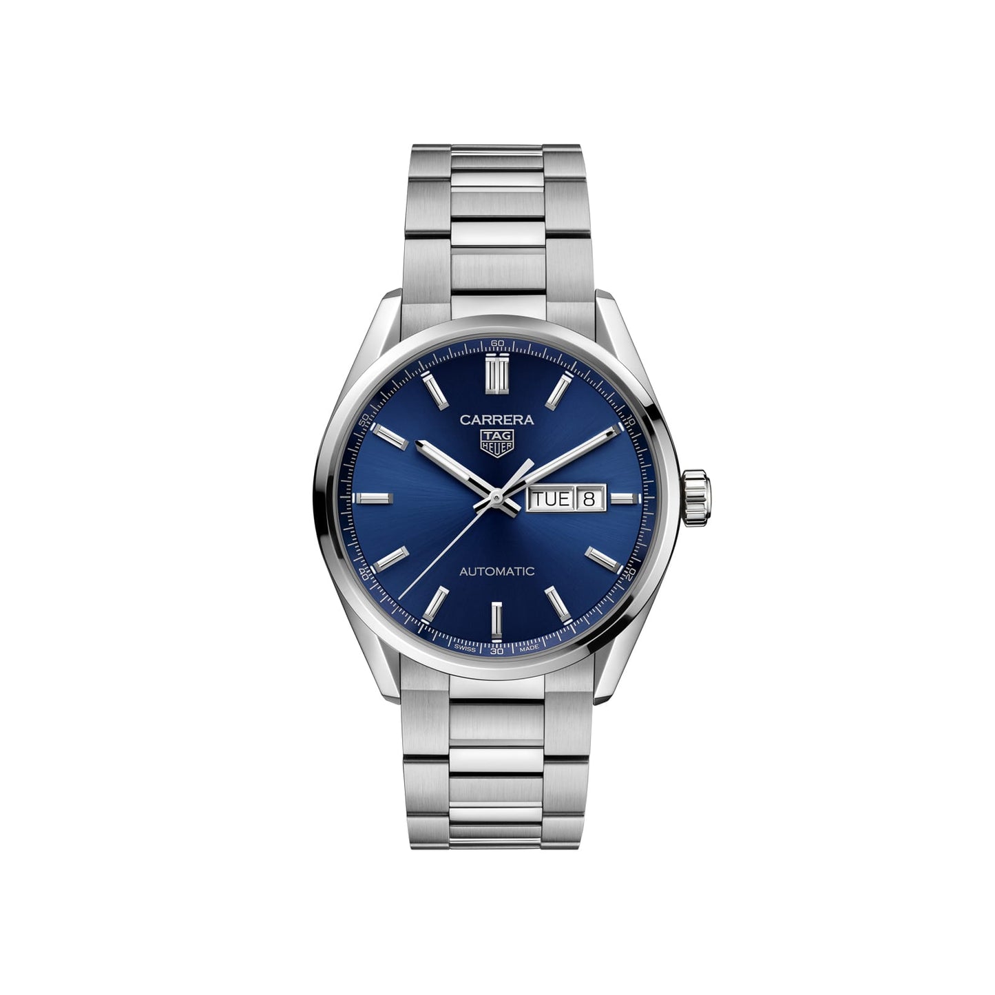 TAG Heuer Replica Watch Carrera Day-Date Automatic 41 mm Steel(1:1 replica)