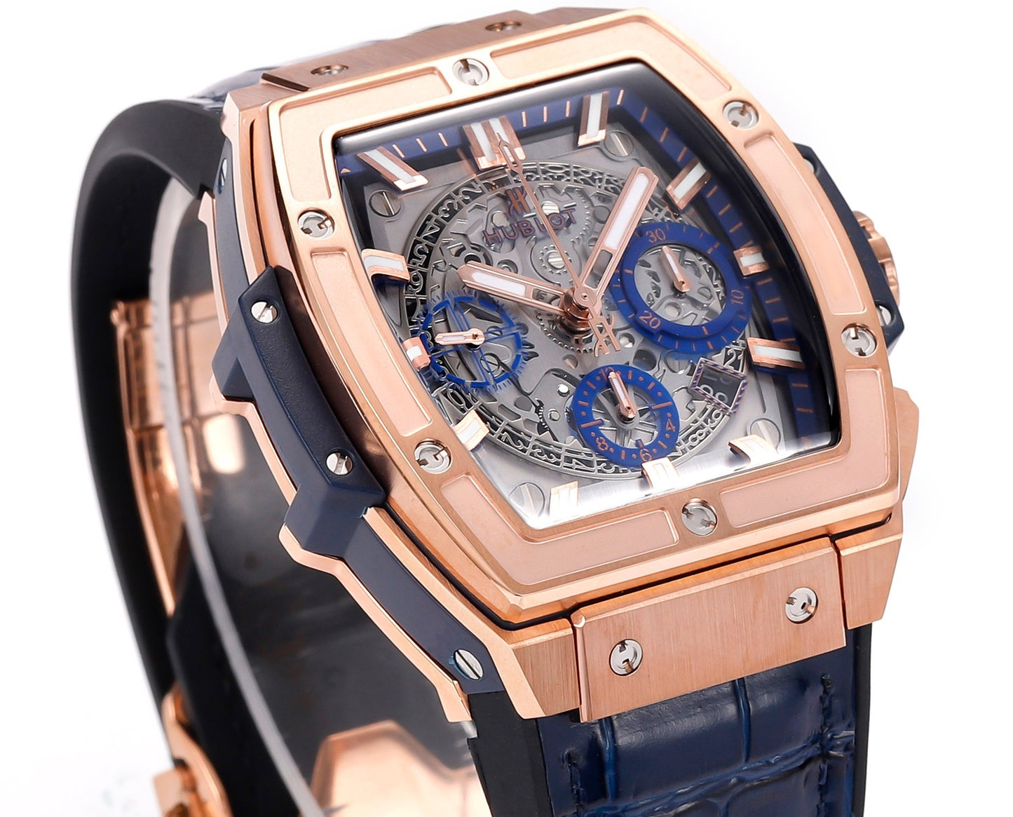Hublot SPIRIT OF BIG BANG Chronograph, 45 mm Textured rubber strap(1:1 replica)
