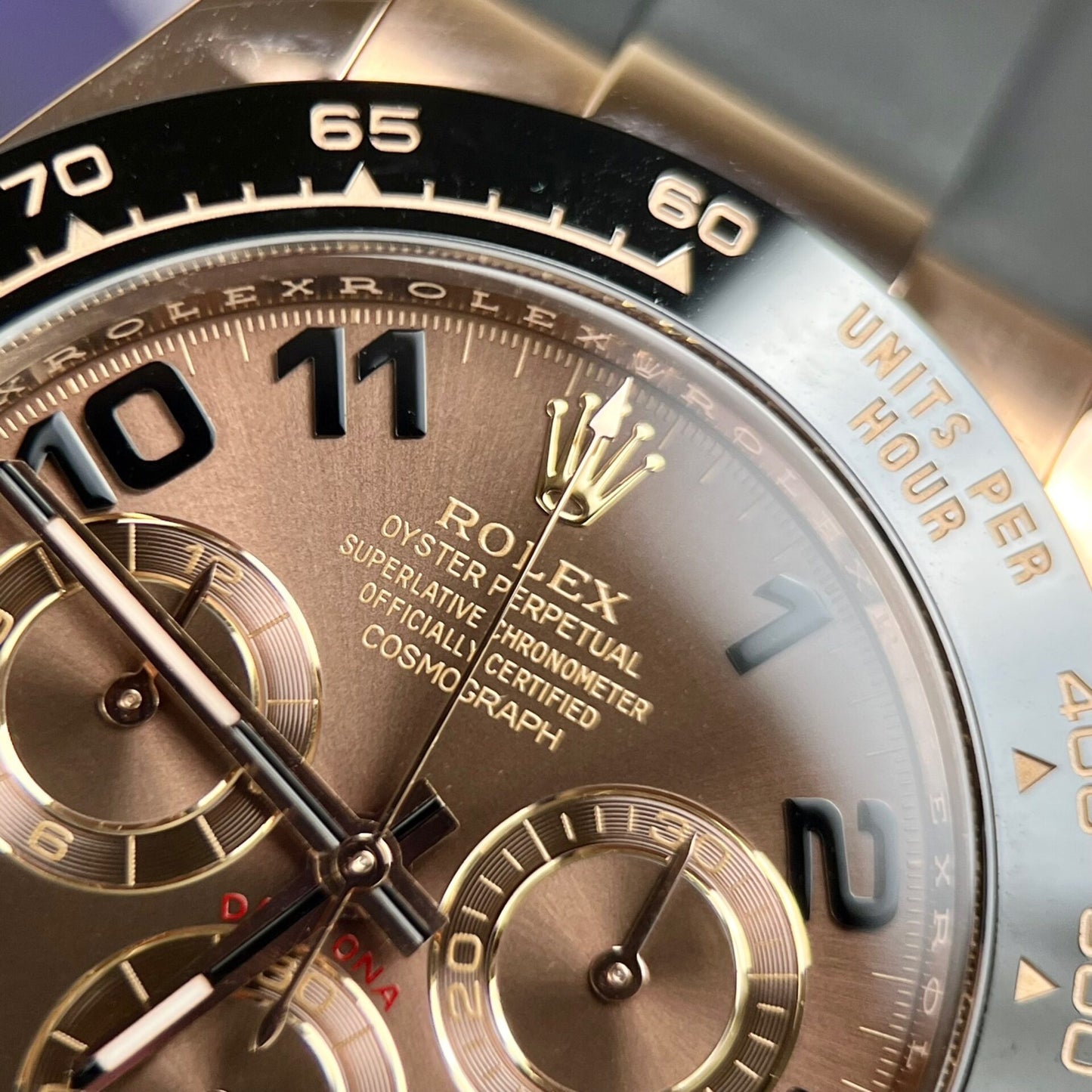 Rolex Daytona 116515LN 18K Rose Gold Wrapped Replica Watch 40mm