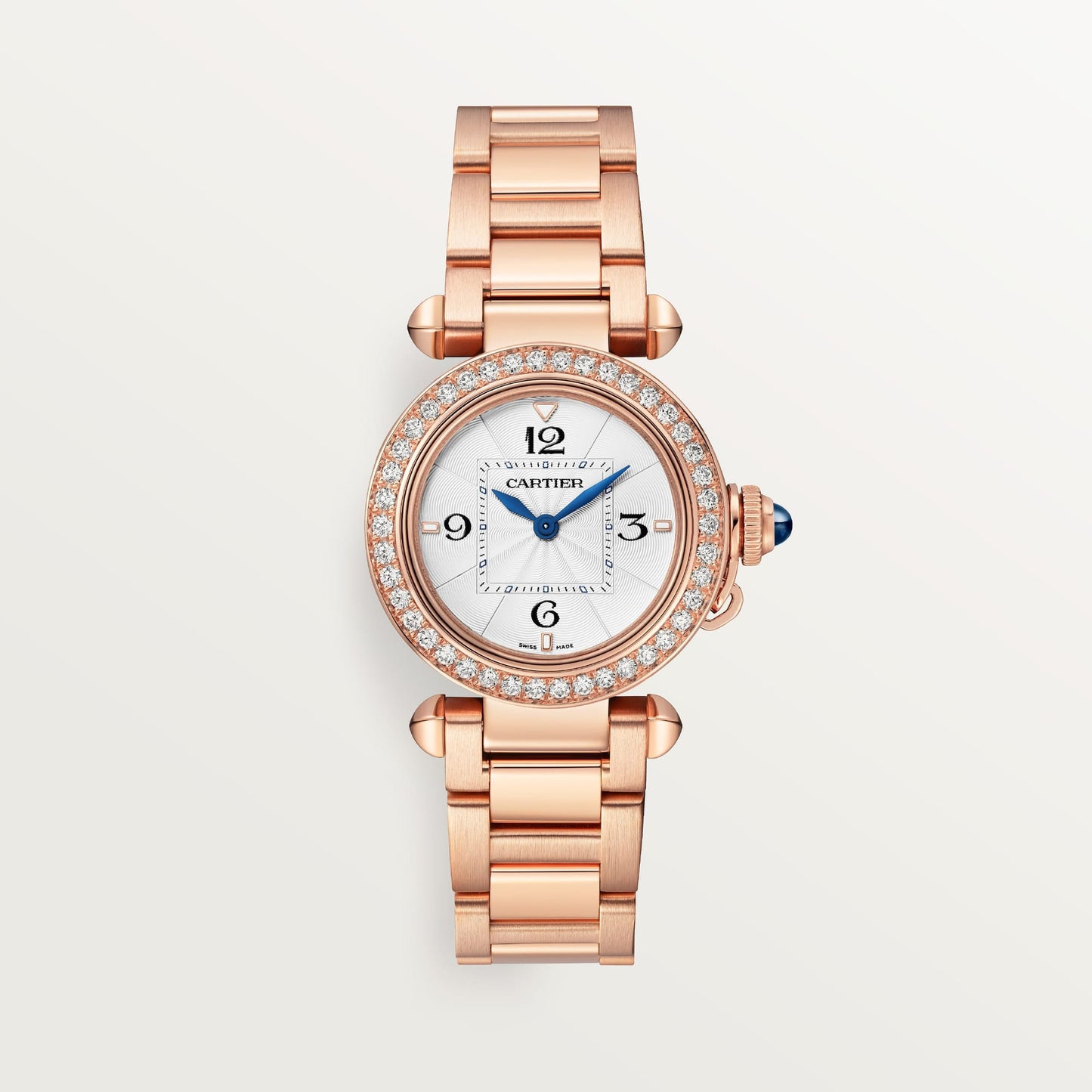 Pasha de fake cartier watch 30 mm high autonomy quartz movement(1:1 replica)