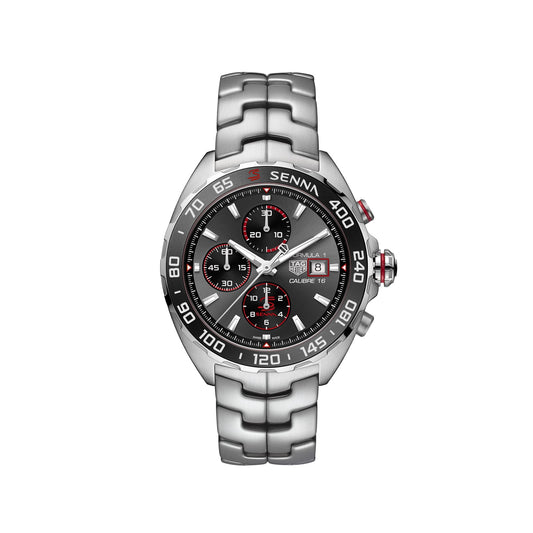 TAG Heuer Replica Watch Formula 1 Senna Automatic 44 mm Steel(1:1 replica)