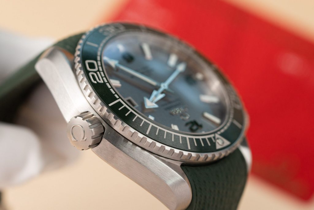 Omega Replica Watches Planet Ocean 600M Dial Gray VS Factory 43.5mm