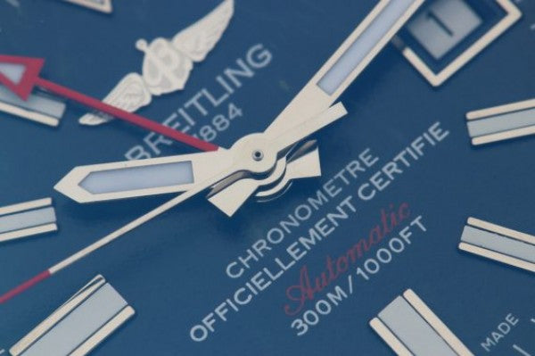 Replica Breitling Avenger GMT SS GF Blue Dial Blue rubber Strap A2836