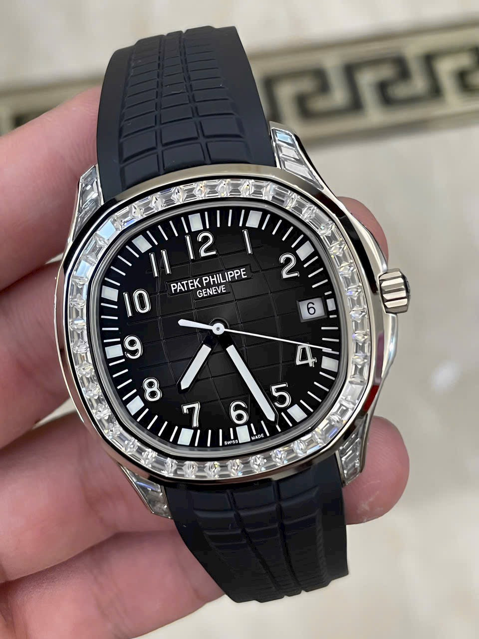 Patek Philippe Replica Watch Aquanaut 5167G Rubber Strap GR Factory 40mm