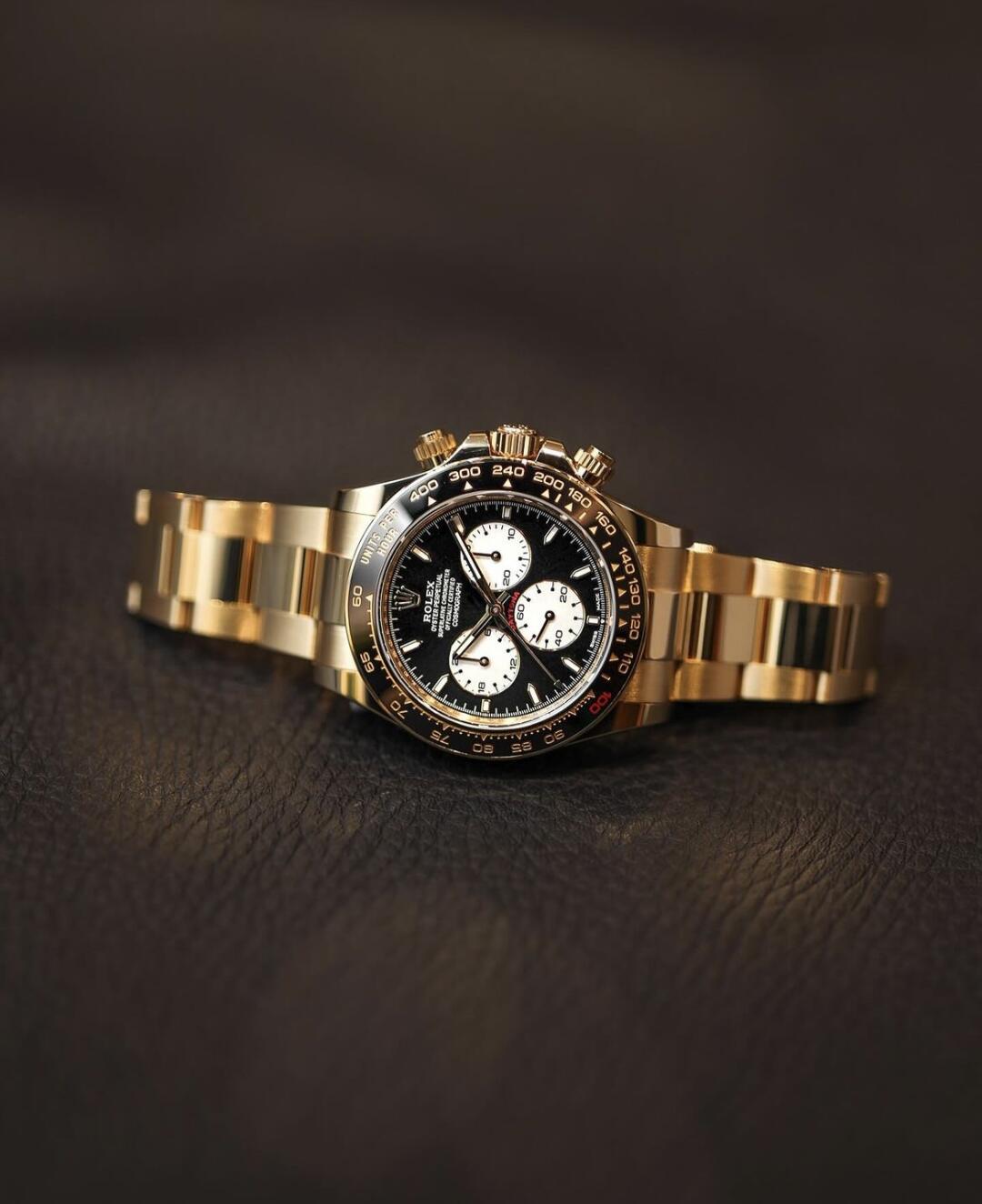 Rolex ¨C Daytona 18K Yellow Gold Le Mans 2024 New(1:1 replica)