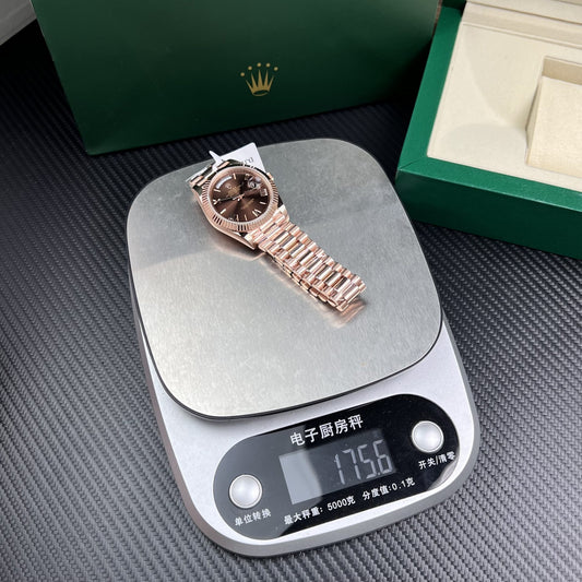 Rolex Replica Watch Day-Date Gold Wrapped Weight 175gram GM Factory 40mm