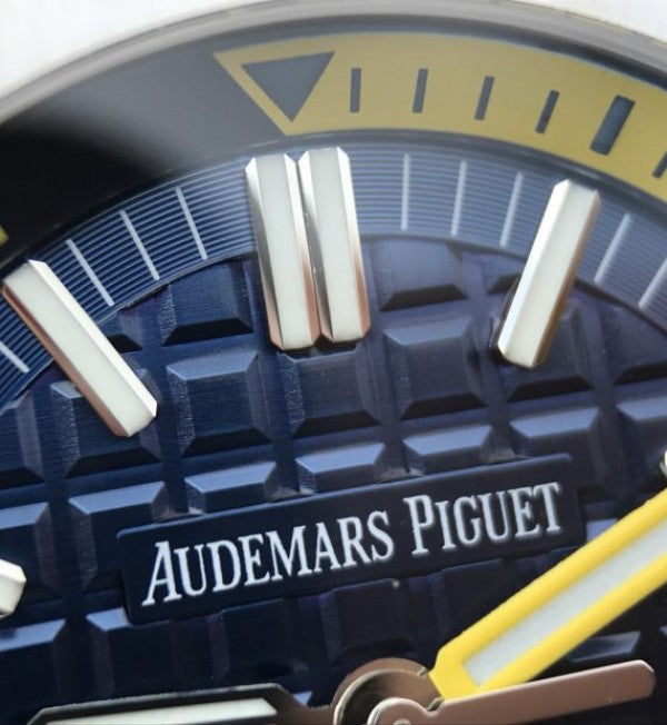 Replica Audemars Piguet JF Royal Oak Offshore Diver 2017 Blue 15710 Rubber Strap A3120