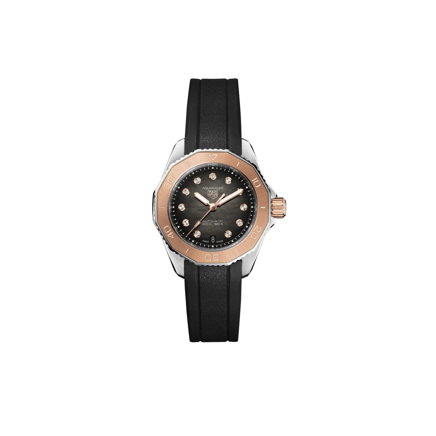 TAG Heuer Replica Watch Aquaracer Professional 200 Date Automatic 30 mm Steel and Gold(1:1 replica)