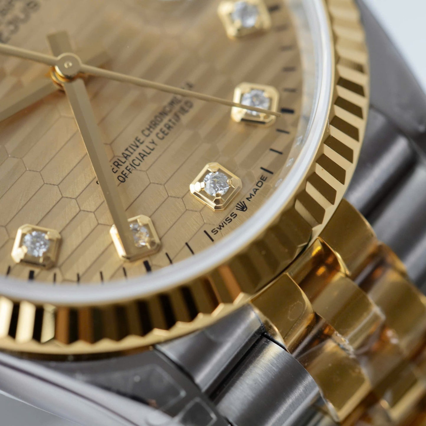 Rolex DateJust 126231 Replica Watch M¨¤u Demi Motif Dial VS Factory 36mm