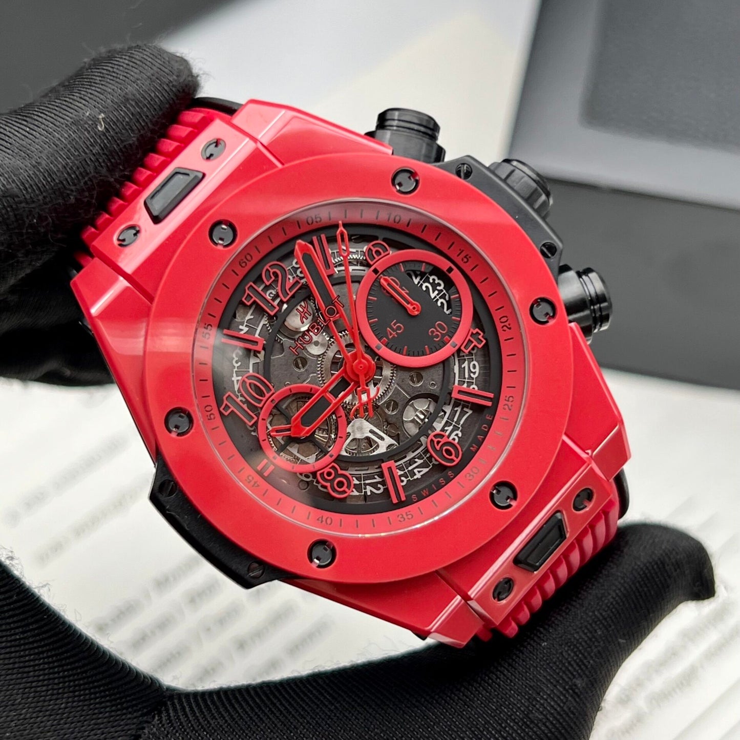 Hublot Big Bang Unico Red Magic Replica Watch BBF Factory 42mm