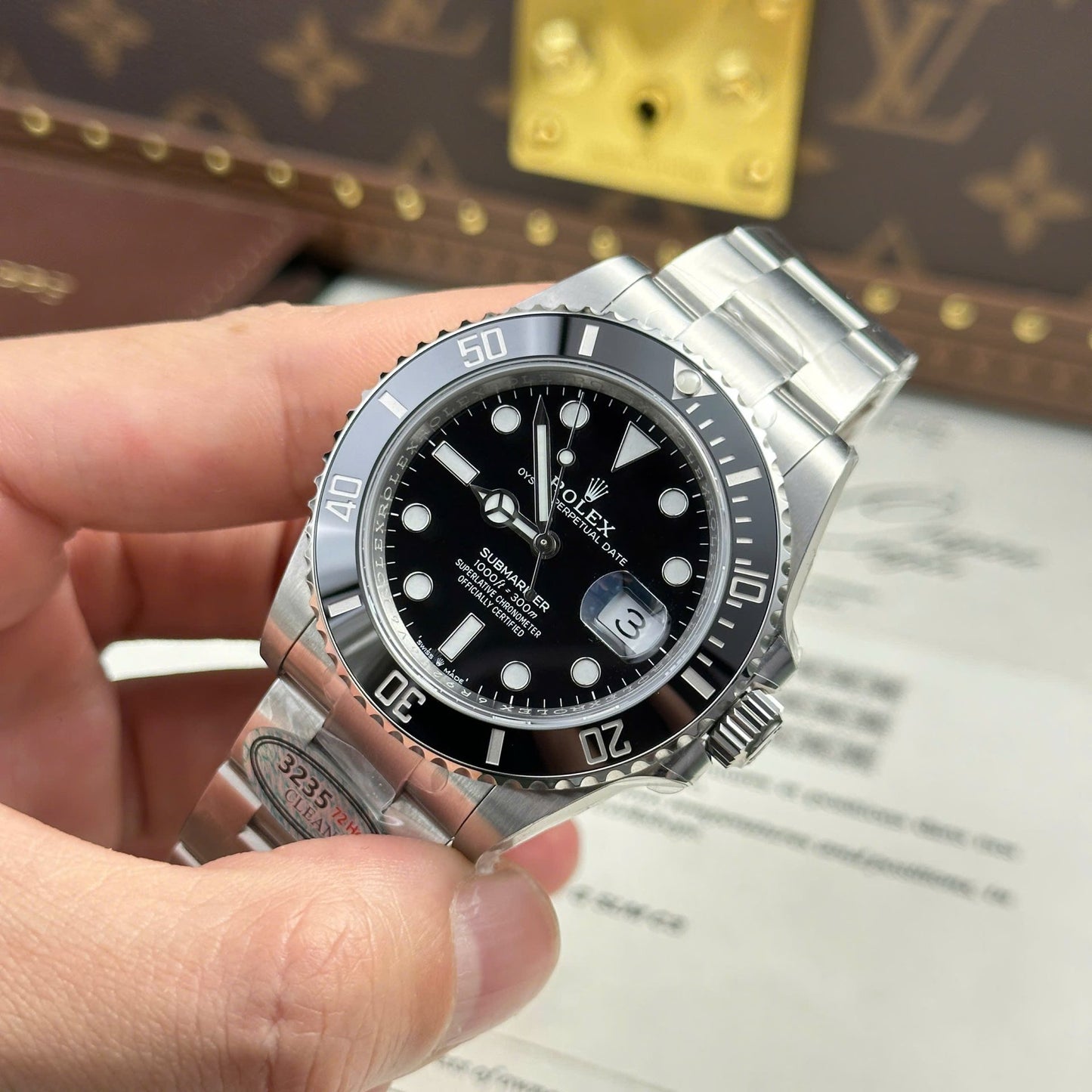 Rolex Best Copies Watch Submariner 126610LN Dial Black Clean Factory 41mm