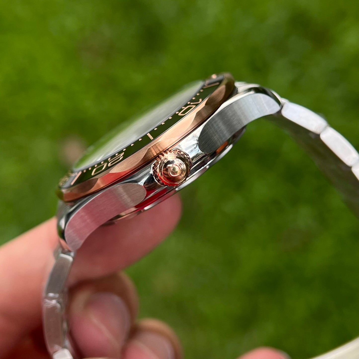 Omega Replica Watch Seamaster Demi Rose Gold VS Factory 42mm