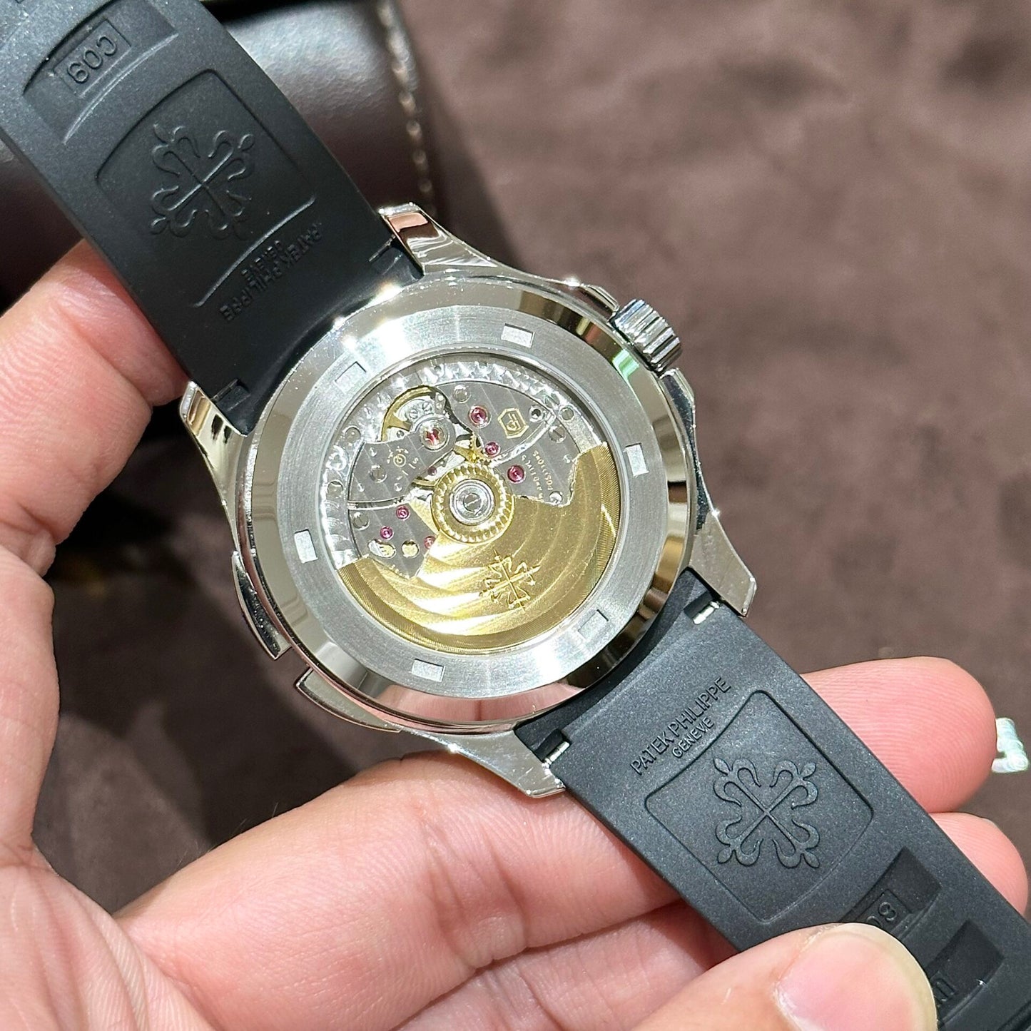 Patek Philippe Aquanaut 5164A Replica 1:1 Watch Gray Dial 40.8mm