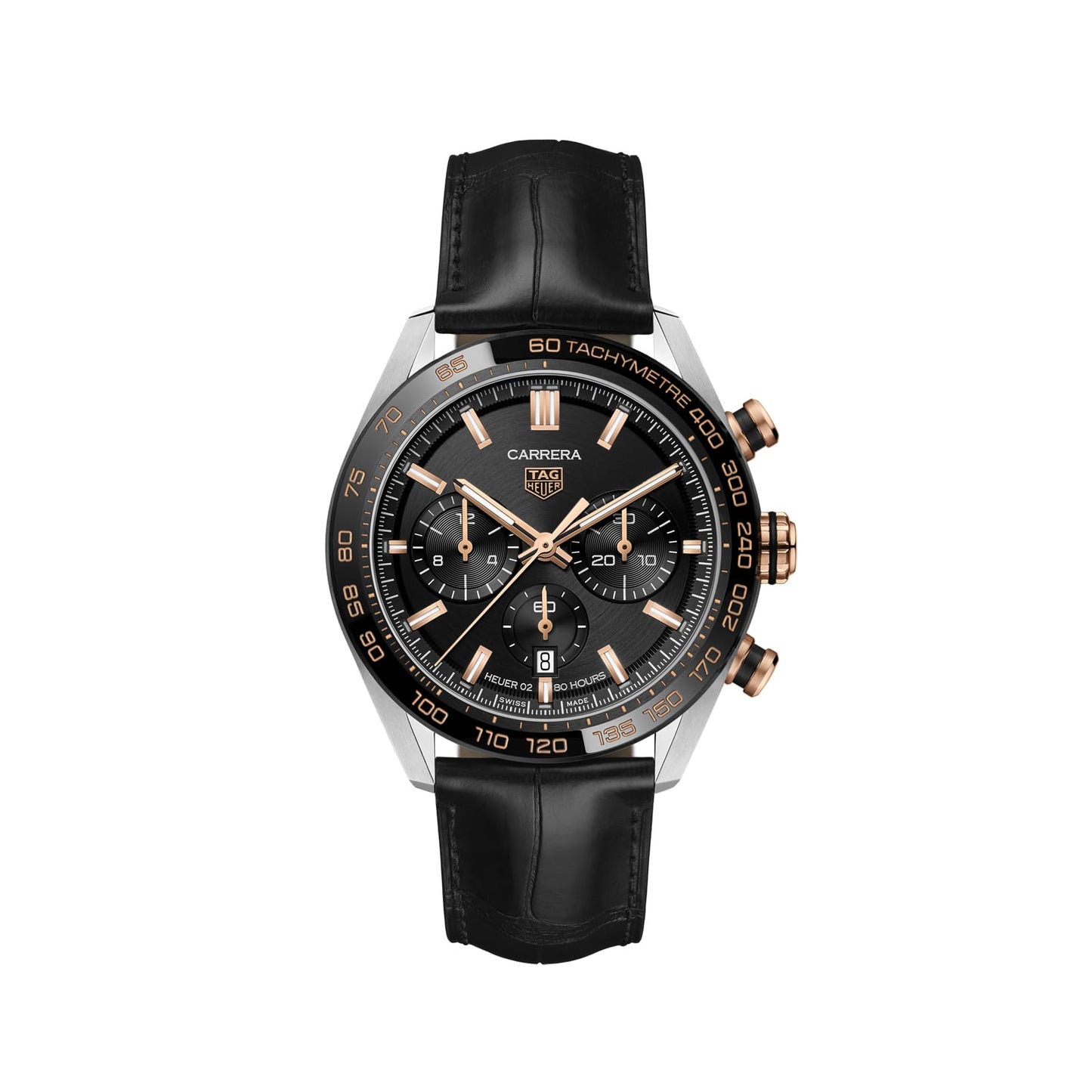 TAG Heuer Replica Watch Carrera Chronograph Automatic 44 mm Steel Gold & Ceramic(1:1 replica)