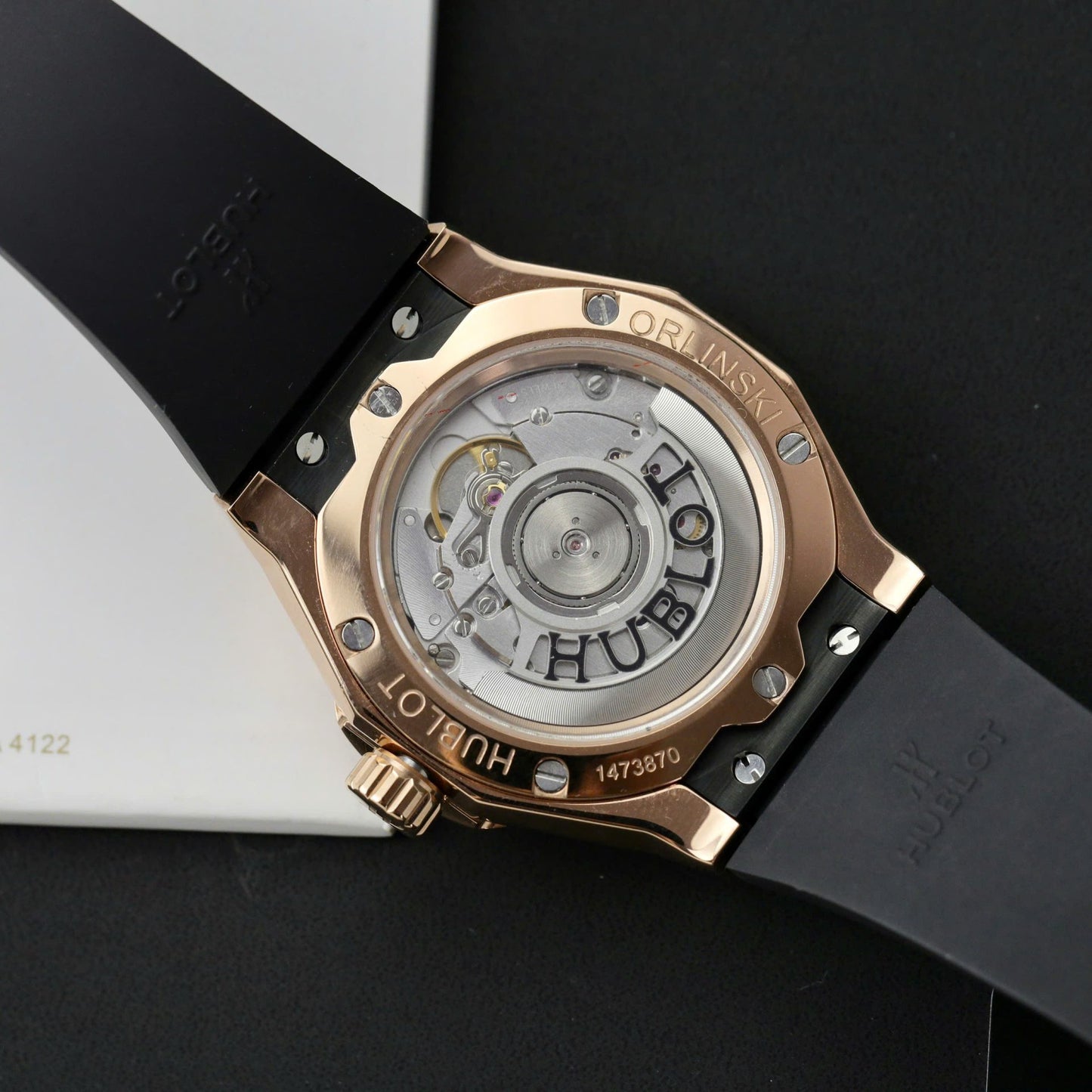Hublot Orlinski King Gold Replica Watch Full Moissanite Diamond 40mm