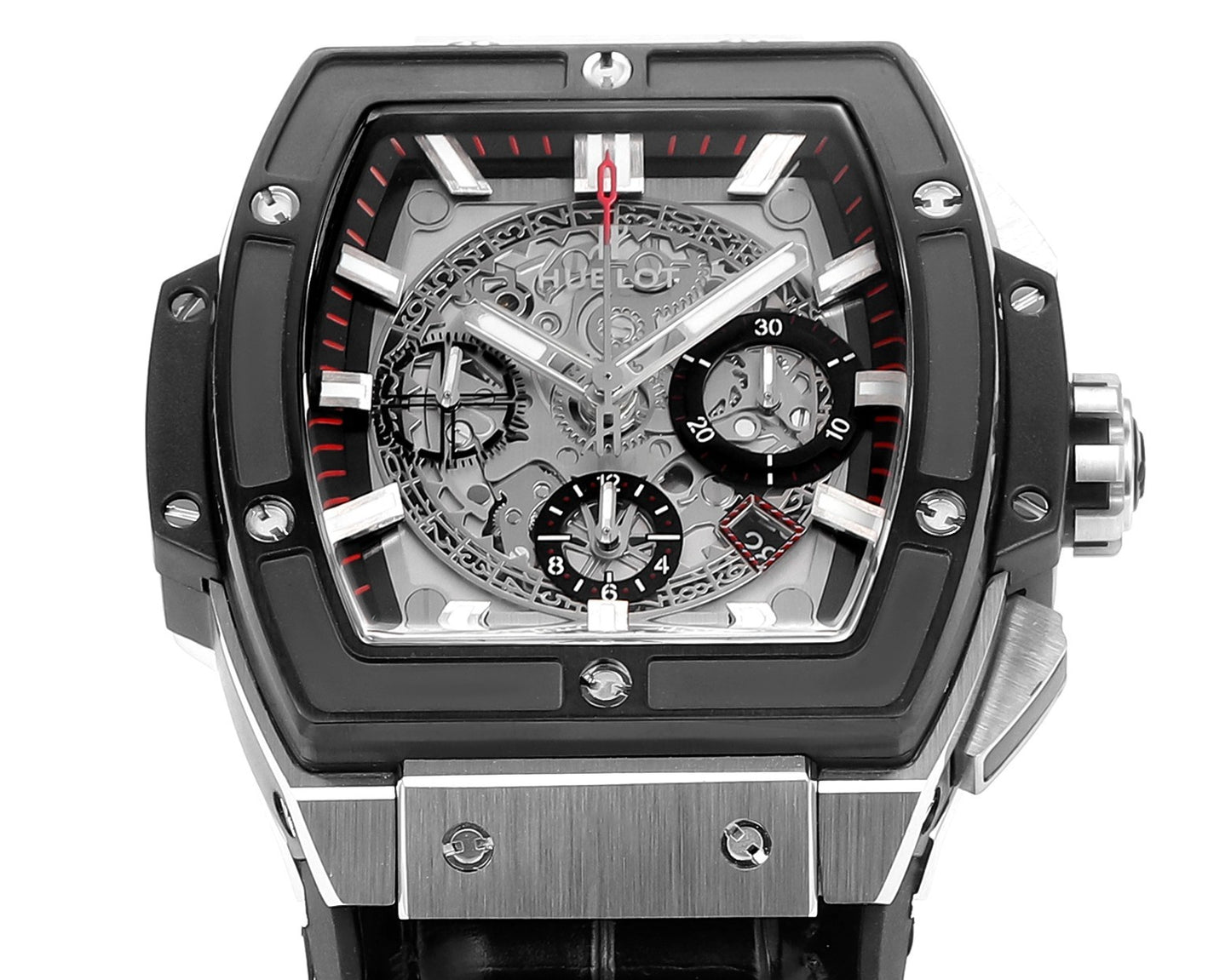 Hublot SPIRIT OF BIG BANG Chronograph, 45 mm Textured rubber strap(1:1 replica)