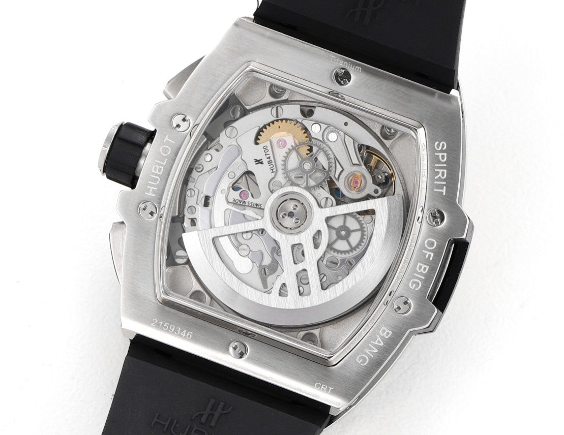Hublot Spirit of Big Bang Textured Rubber Strap(1:1 replica)