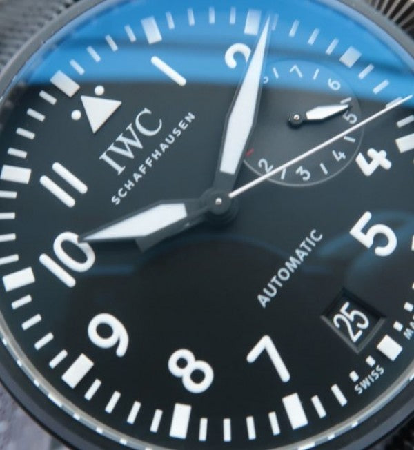 Replica IWC ZF Big Pilot IW502001 Real Ceramic Nylon Strap
