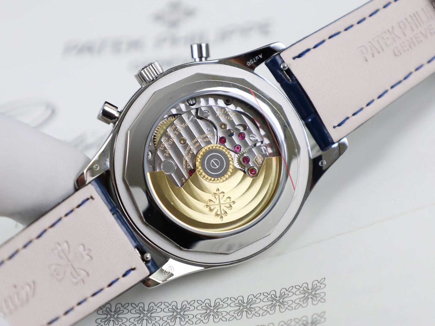 Patek Philippe Fake Watch Complications 5961P Dial Blue TW Factory 40.5mm