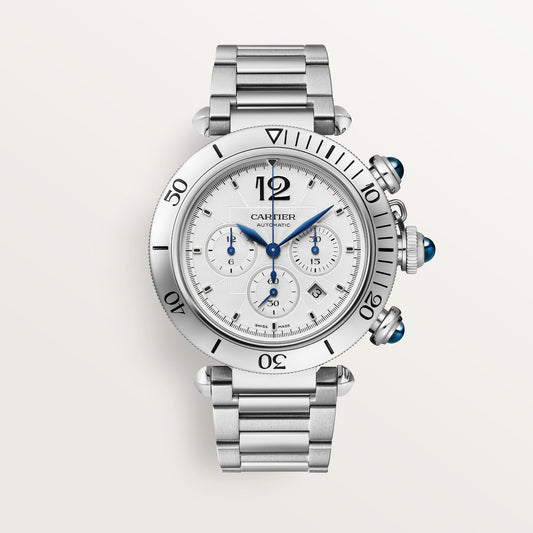 Pasha de fake cartier watch 41 mm chronograph mechanical movement with automatic winding caliber(1:1 replica)