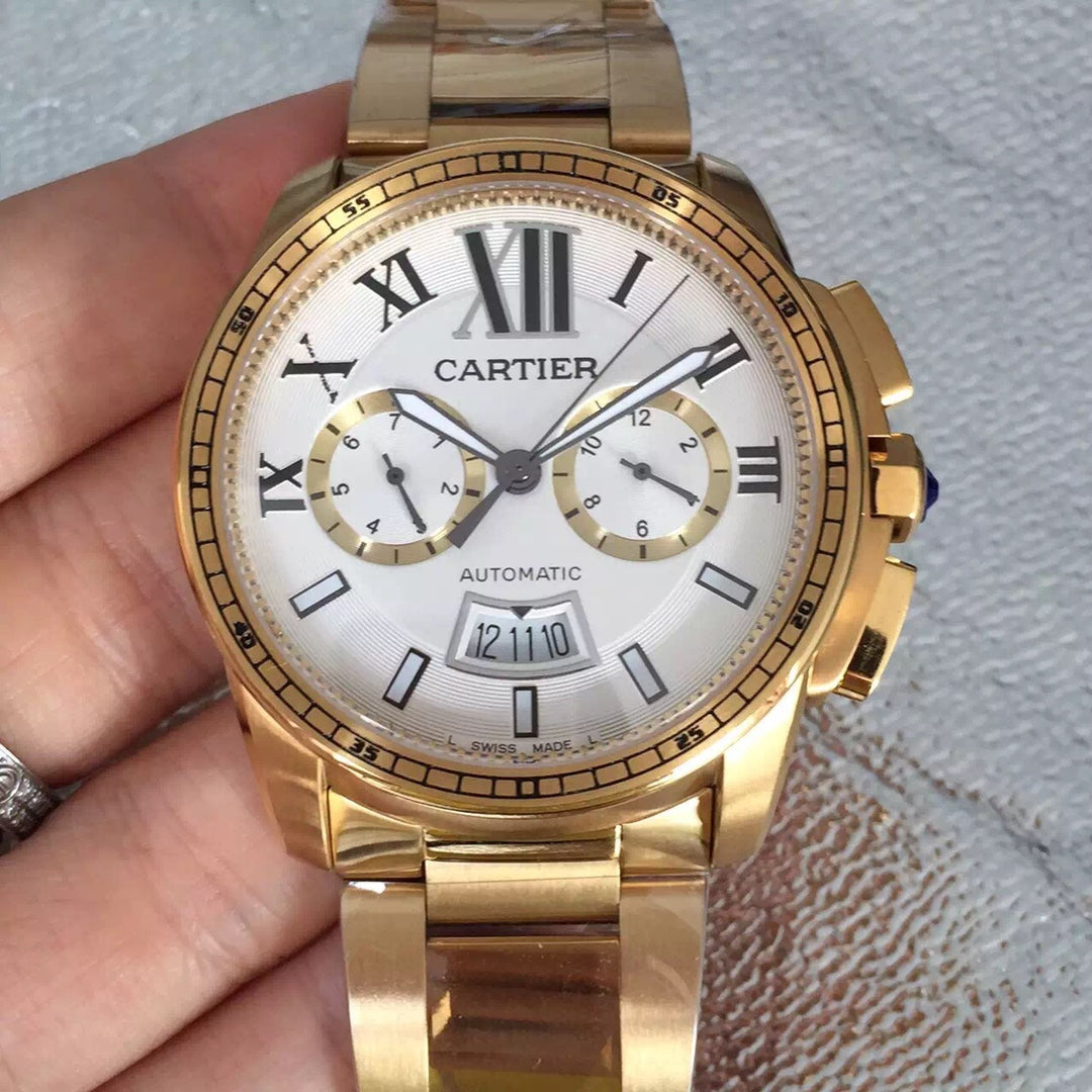Cartier Calibre Chronograph Men's Watch(1:1 replica)