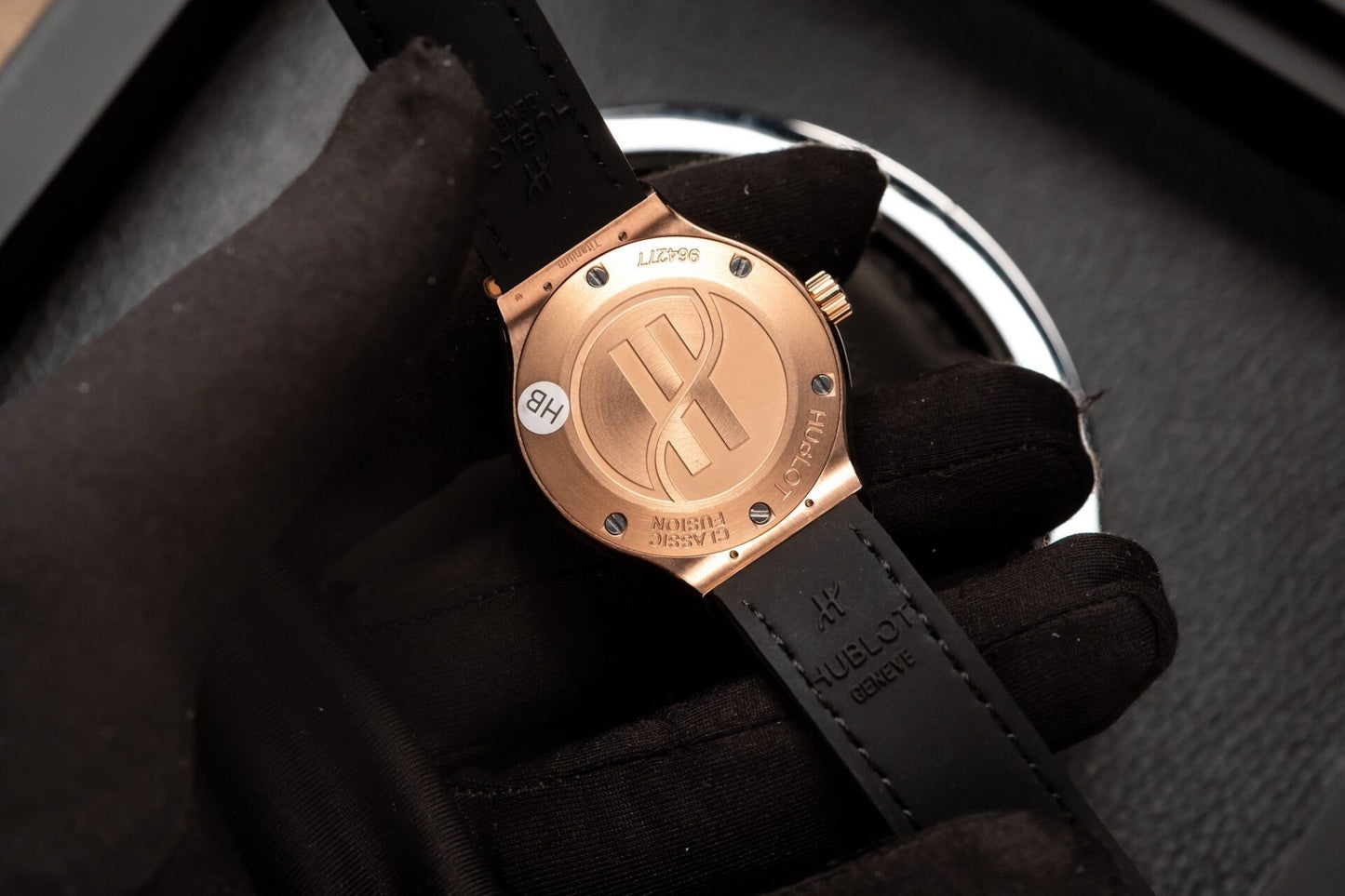 Hublot Replica 11 Watch Classic Fusion King Gold Leather Strap 33mm