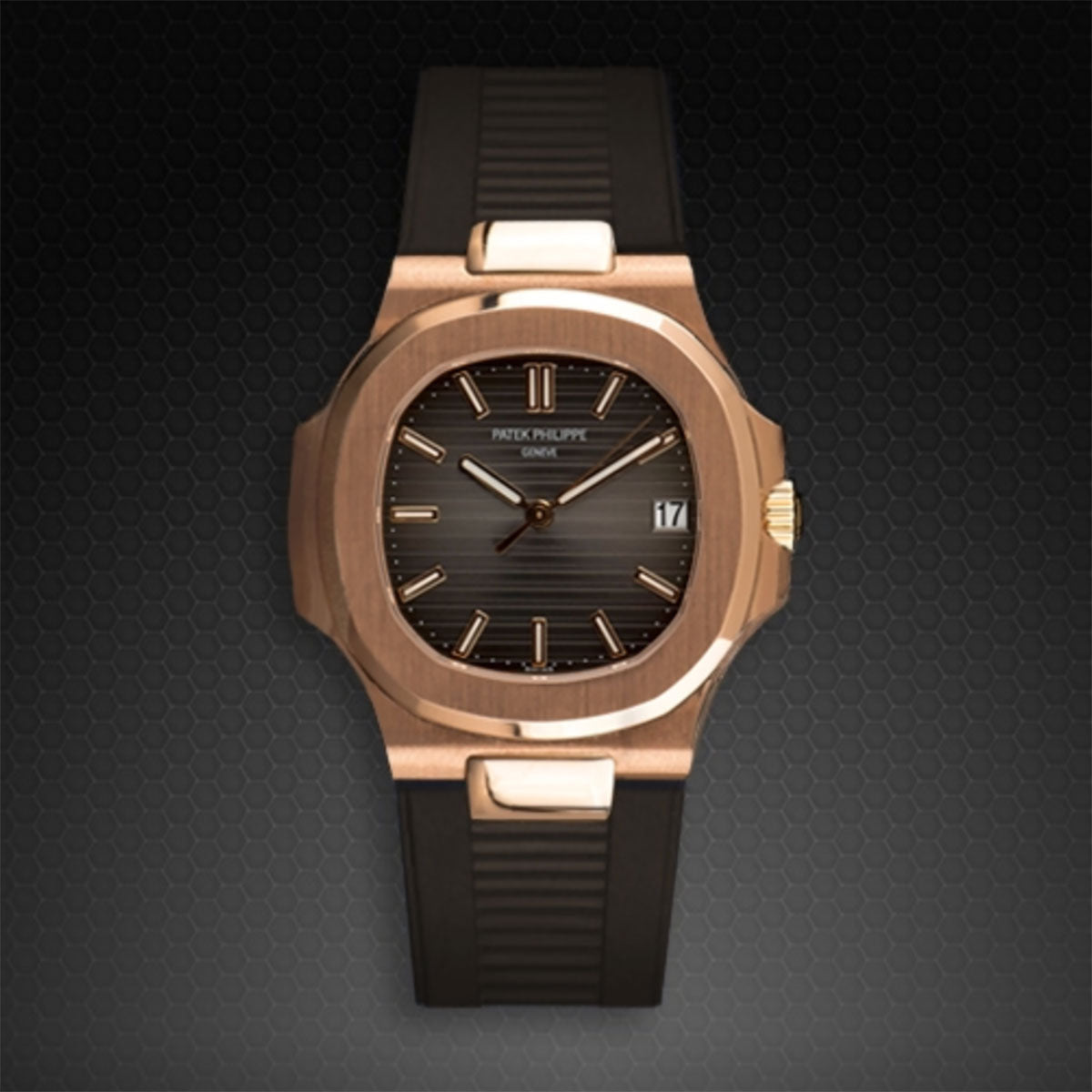 Patek Philippe - Rubber B strap for Nautilus 5711 WG / RG / YG(1:1 replica)