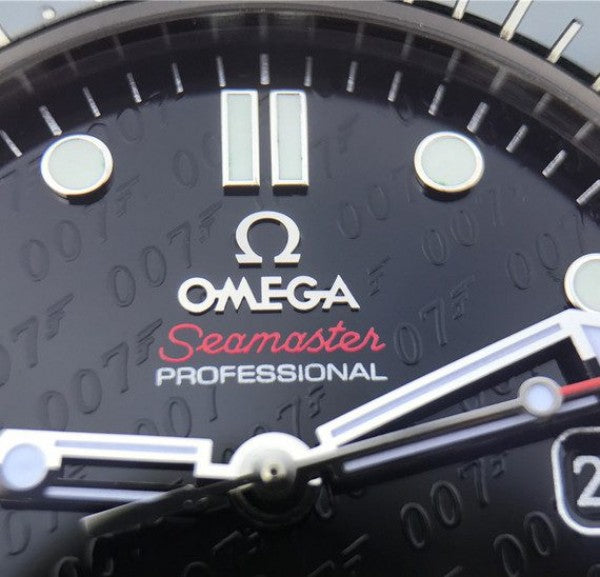 Replica Omega Seamaster 300M Chronometer SS  007  Limited Edition SS Bracelet A2824
