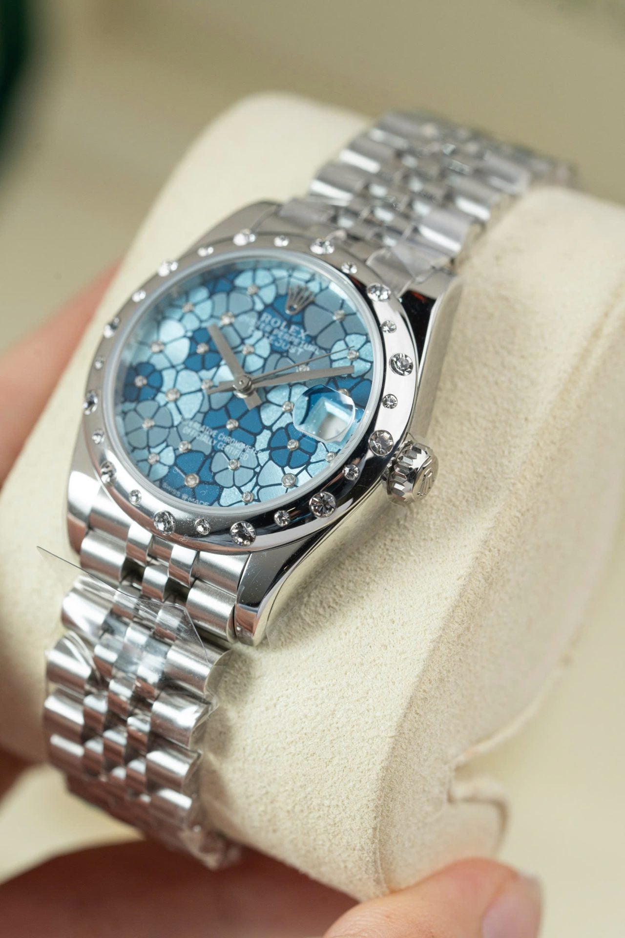 Rolex Replica Watches DateJust Lady 278344 Flower Dial 31mm